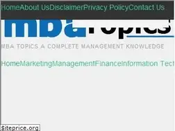 Sites similar to mbatopics.com