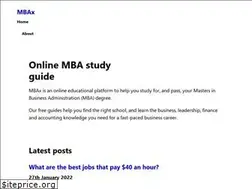 Sites similar to mbaxamerica.com