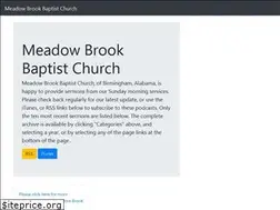 Sites similar to mbbcsermons.info