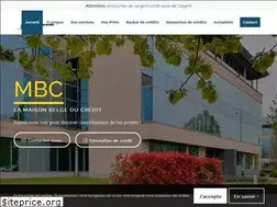 Sites similar to mbc-credits.be