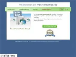 Sites similar to mbc-webdesign.de