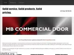 Sites similar to mbcommercialdoor.com