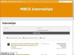 Sites similar to mbcsinternships.nl