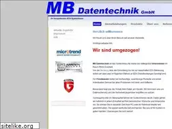 Sites similar to mbdatentechnik.de