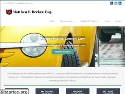 Sites similar to mbeckerlaw.com