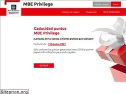 Sites similar to mbeprivilege.es