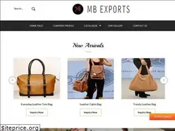 Sites similar to mbexports.net