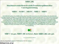 Sites similar to mbfc.de