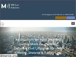 Sites similar to mblawltd.com