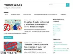 Sites similar to mblazquez.es