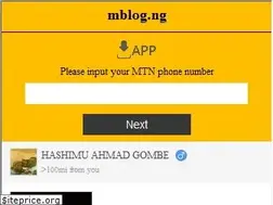Sites similar to mblog.ng