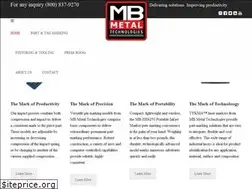 Sites similar to mbmetaltech.com