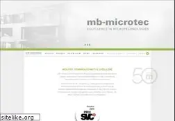 Sites similar to mbmicrotec.com