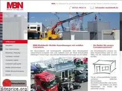 Sites similar to mbn-container.de