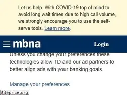 Sites similar to mbna.ca