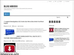 Sites similar to mbodoasli.blogspot.com