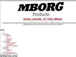 Sites similar to mborgproducts.de