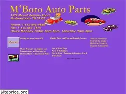 Sites similar to mboroautoparts.com
