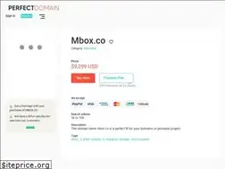 Sites similar to mbox.co
