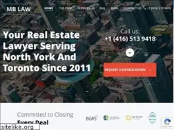 Sites similar to mbpropertylaw.com