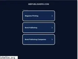 Sites similar to mbpublishers.com