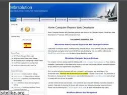 Sites similar to mbrsolution.com