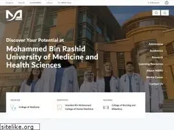 Sites similar to mbruniversity.ac.ae