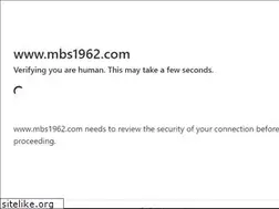 Sites similar to mbs1962.com