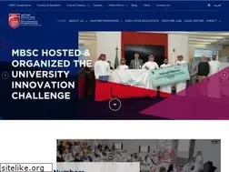 Sites similar to mbsc.edu.sa