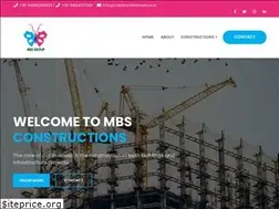 Sites similar to mbsconstruction.in
