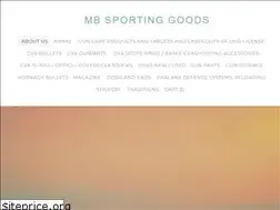 Sites similar to mbsportinggoods.com