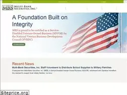 Sites similar to mbssecurities.com