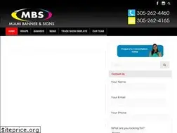 Sites similar to mbssigns.com