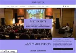Sites similar to mbtevents.com