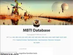 Sites similar to mbtidatabase.tumblr.com