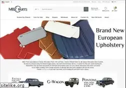 Sites similar to mbzparts.com