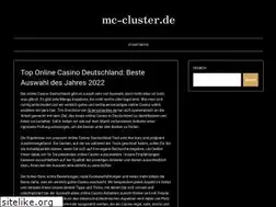 Sites similar to mc-cluster.de