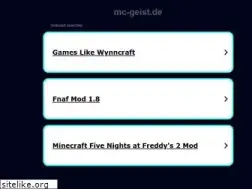 Sites similar to mc-geist.de