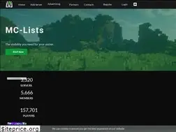 Sites similar to mc-lists.org