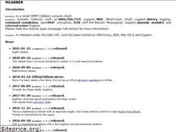 Sites similar to mcabber.com