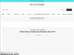 Sites similar to mcactivewear.com.au