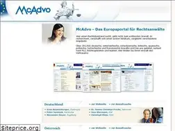 Sites similar to mcadvo.com