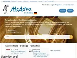 Sites similar to mcadvo.de