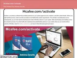Sites similar to mcafeecomactivatec.com