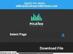 Sites similar to mcafeeproductions.com