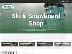 Sites similar to mcafeeski.com