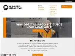Sites similar to mcafusionhire.co.uk