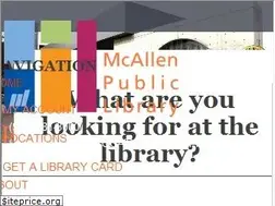 Sites similar to mcallenlibrary.net