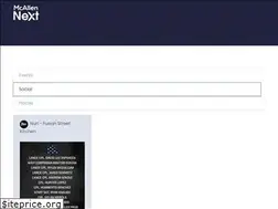 Sites similar to mcallennext.com