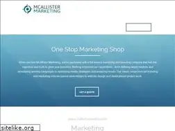 Sites similar to mcallistermarketing.com
